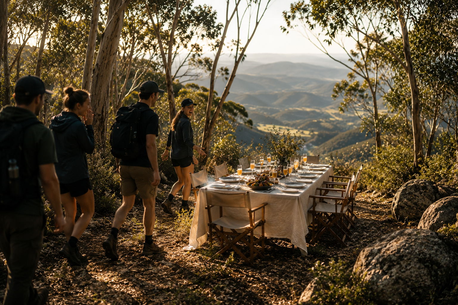 Table in the bush